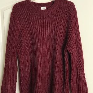 Maroon Target Sweater